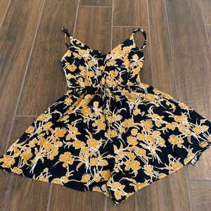 Floral romper from Thailand NEVER WORN